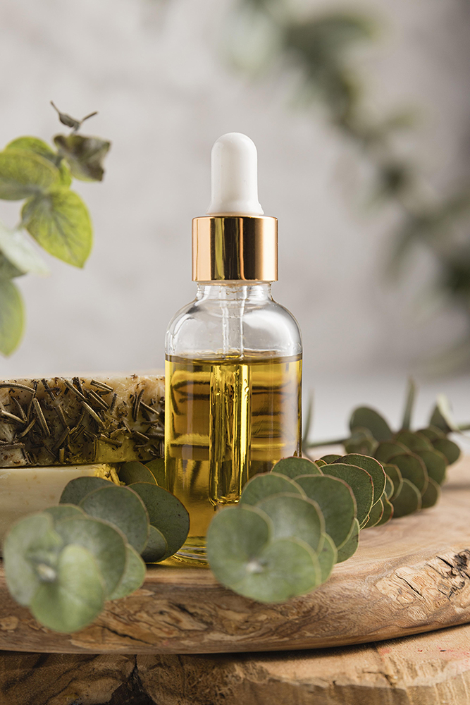 essential oil used in aromatherapy sessions